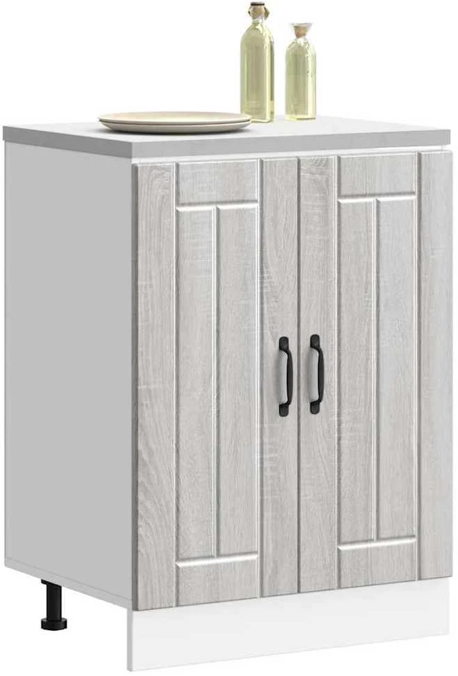 kriauklės pagrindo spintelė Lucca Pilka Sonoma Engineered Wood