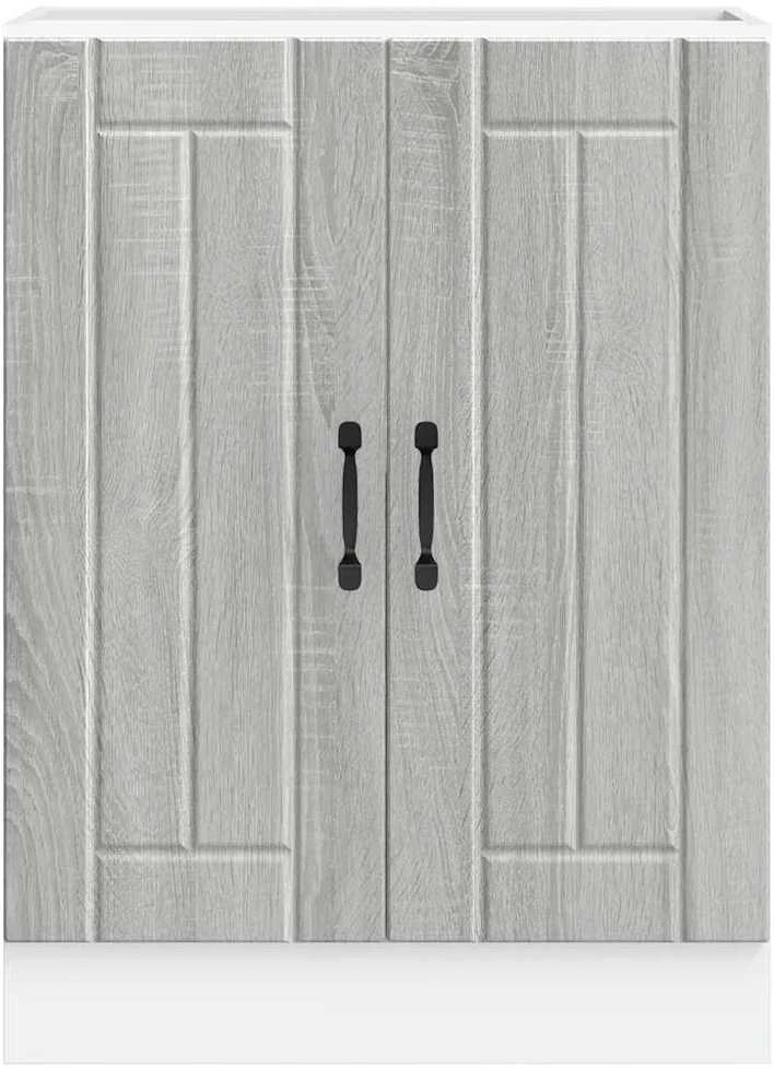 kriauklės pagrindo spintelė Lucca Pilka Sonoma Engineered Wood
