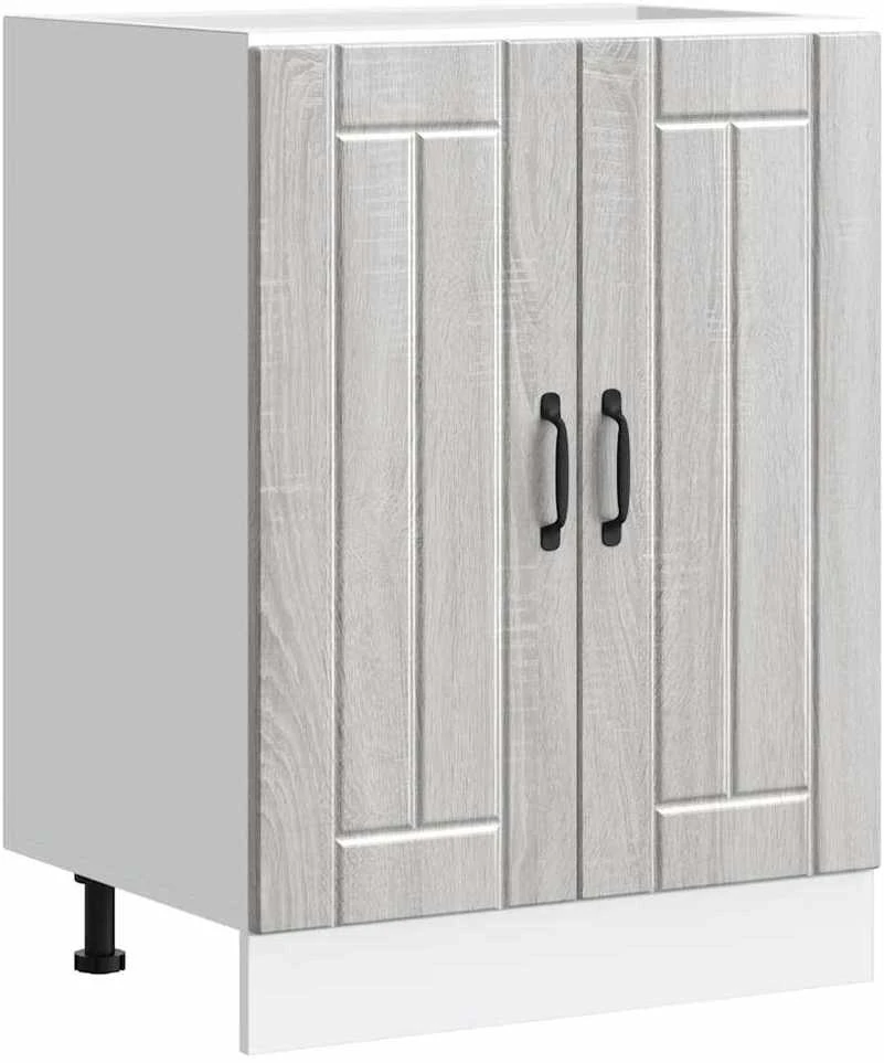 kriauklės pagrindo spintelė Lucca Pilka Sonoma Engineered Wood