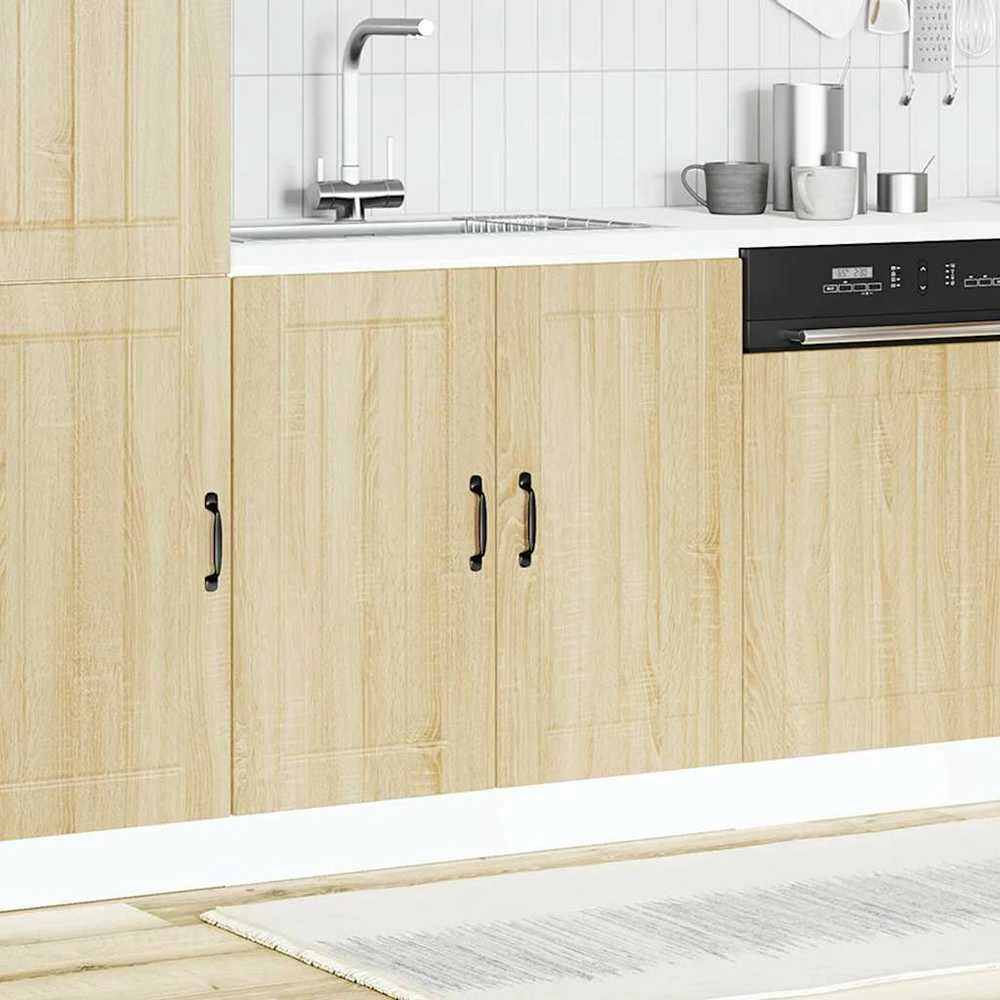 kriauklės pagrindo spintelė "Lucca" Sonoma Oak Engineered Wood