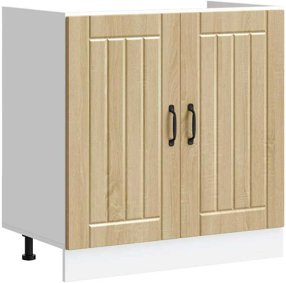 kriauklės pagrindo spintelė "Lucca" Sonoma Oak Engineered Wood