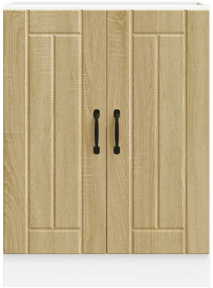 kriauklės pagrindo spintelė "Lucca" Sonoma Oak Engineered Wood