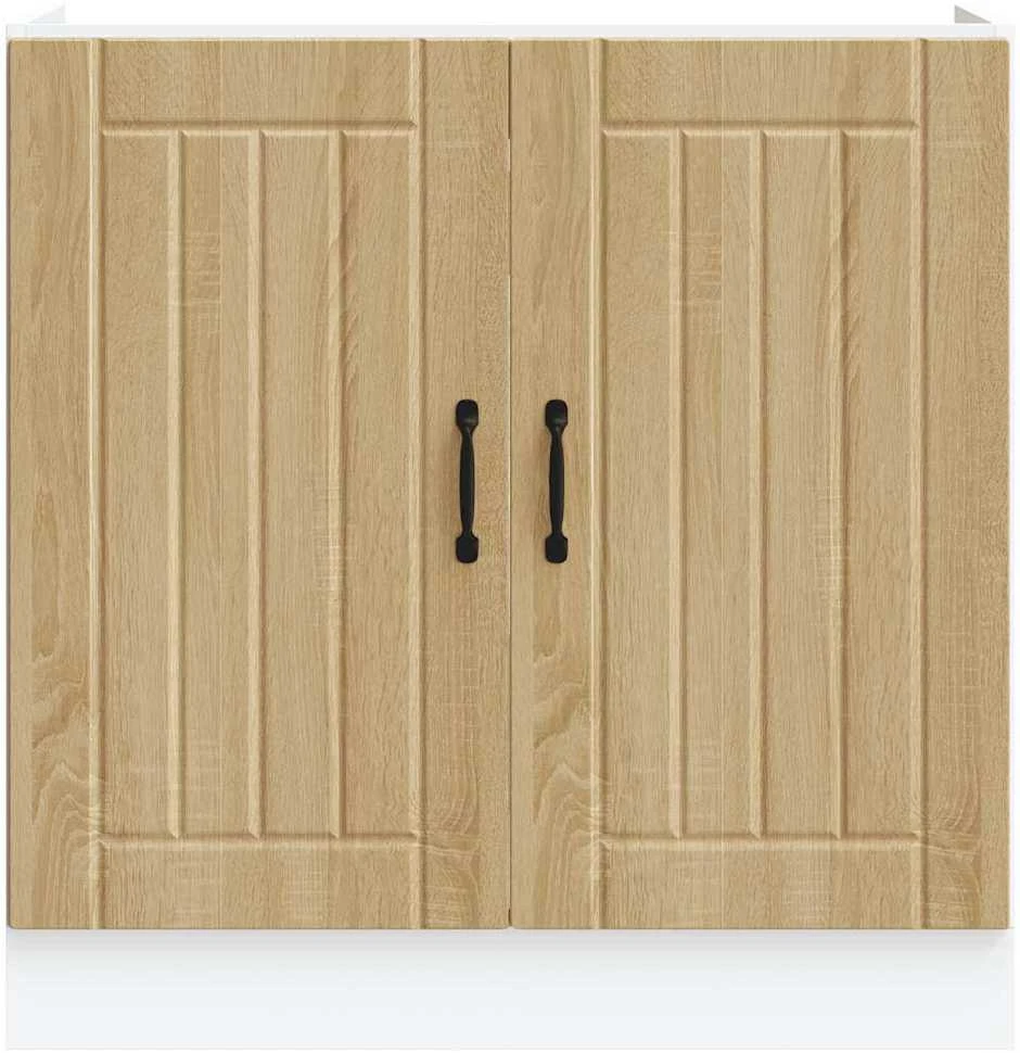 kriauklės pagrindo spintelė "Lucca" Sonoma Oak Engineered Wood