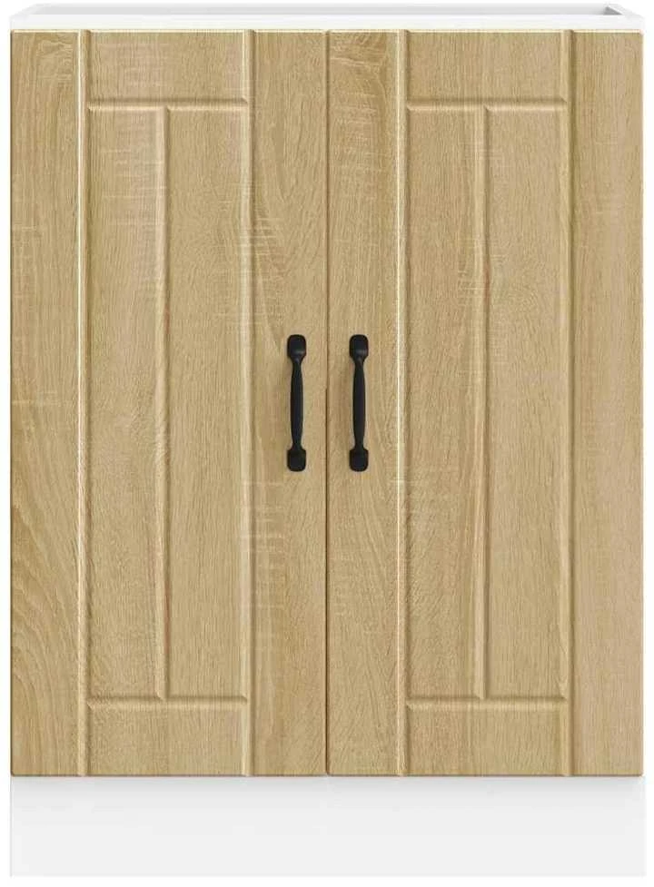kriauklės pagrindo spintelė "Lucca" Sonoma Oak Engineered Wood