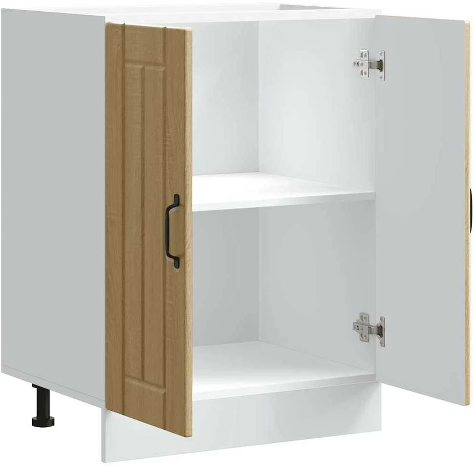 kriauklės pagrindo spintelė "Lucca" Sonoma Oak Engineered Wood