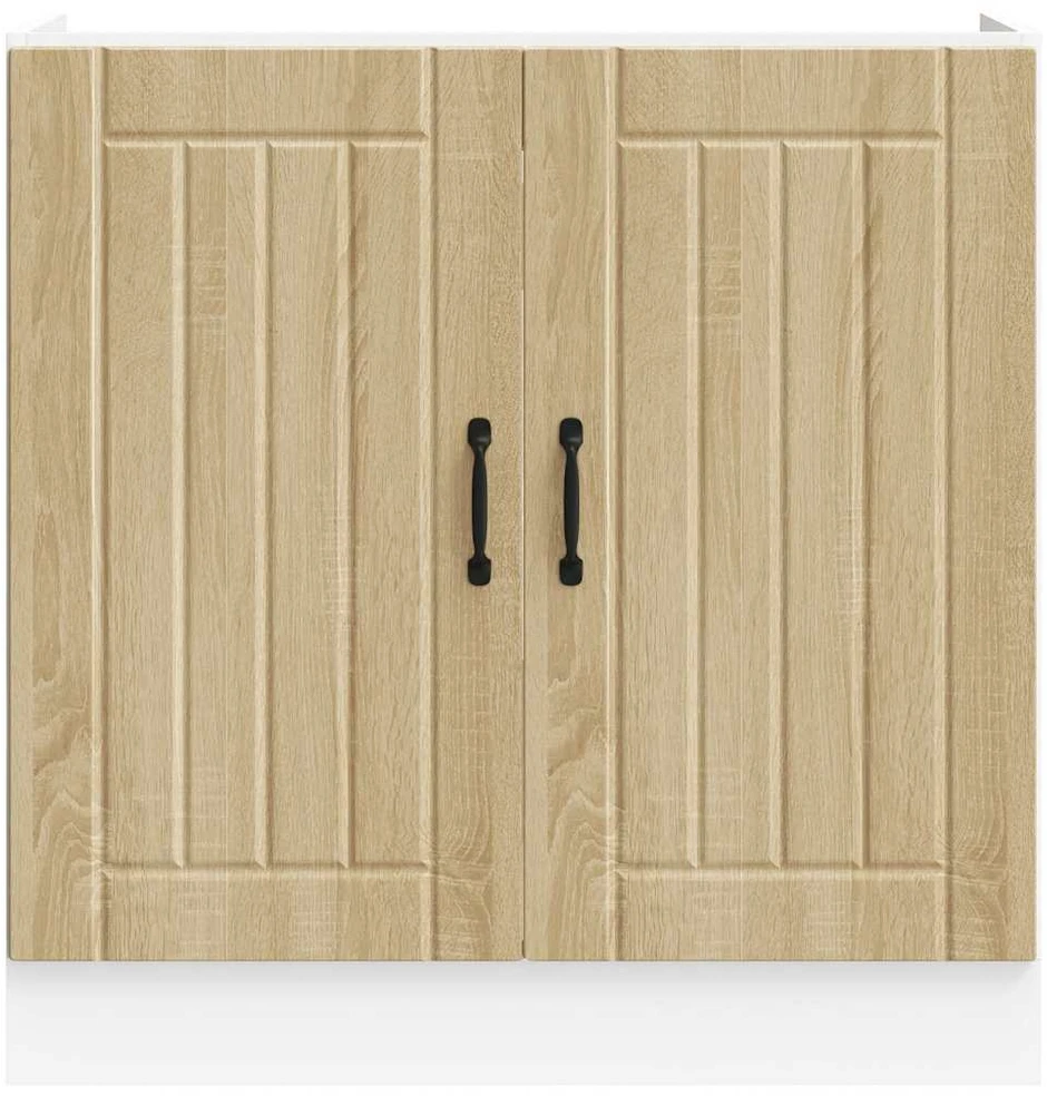 kriauklės pagrindo spintelė "Lucca" Sonoma Oak Engineered Wood