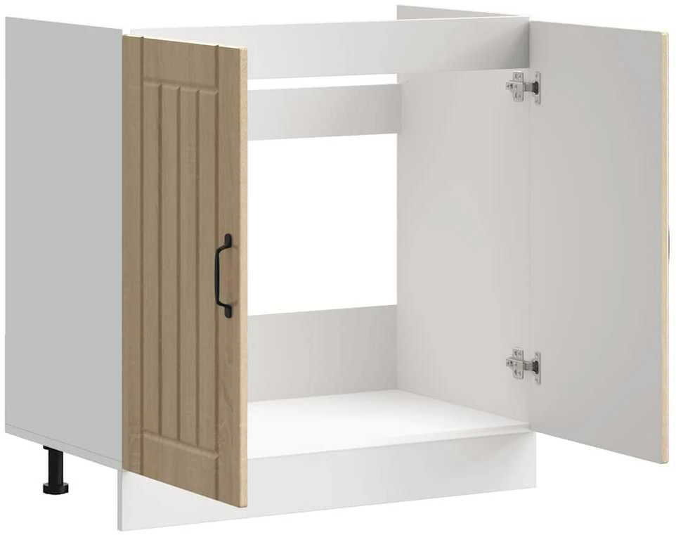 kriauklės pagrindo spintelė "Lucca" Sonoma Oak Engineered Wood