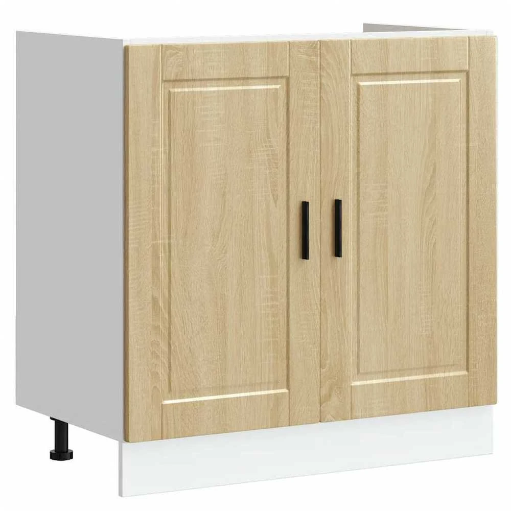 kriauklės pagrindo spintelė "Porto" Sonoma ąžuolas 80x46x81,5cm