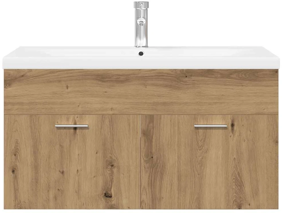 kriauklės spintelė su įmontuotu baseinu Artisan Oak