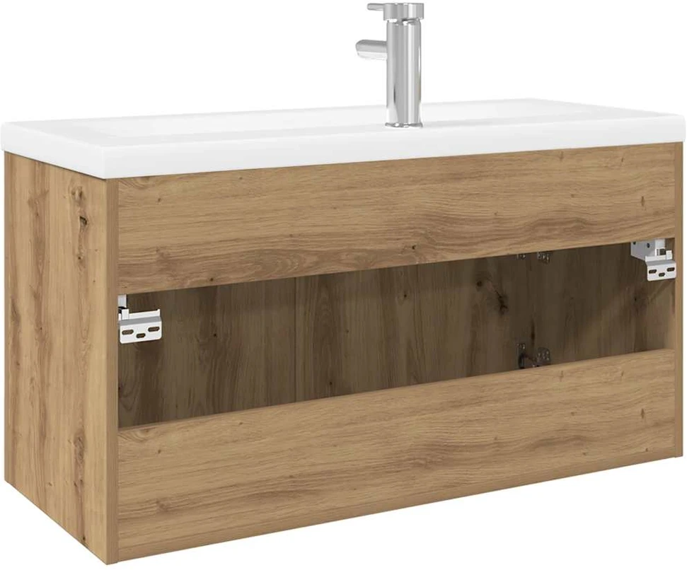 kriauklės spintelė su įmontuotu baseinu Artisan Oak