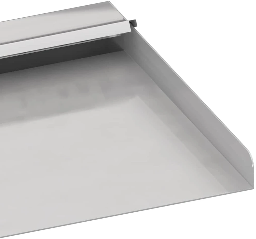 Krioklys su įvairių spalvų LED lemputėmis, 45cm, plienas