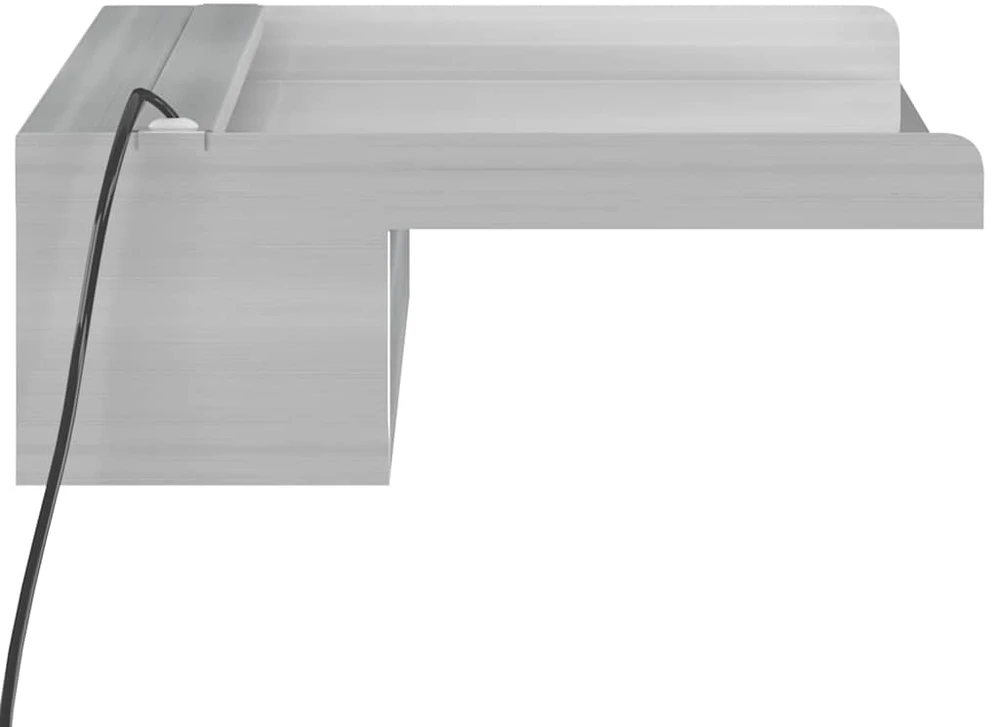 Krioklys su įvairių spalvų LED lemputėmis, 45cm, plienas