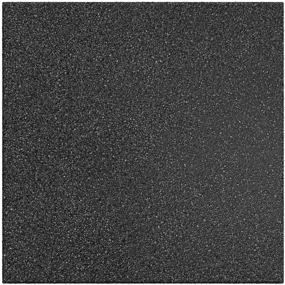 Kritimo apsaugos plytelės 24 vnt. Juoda 50 x 50 cm Guma