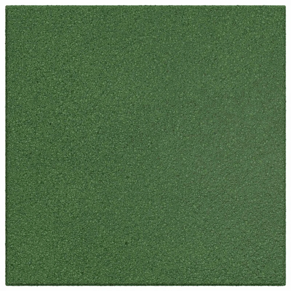 Kritimo apsaugos plytelės 6 vnt. Žalia 50 x 50 cm Guma