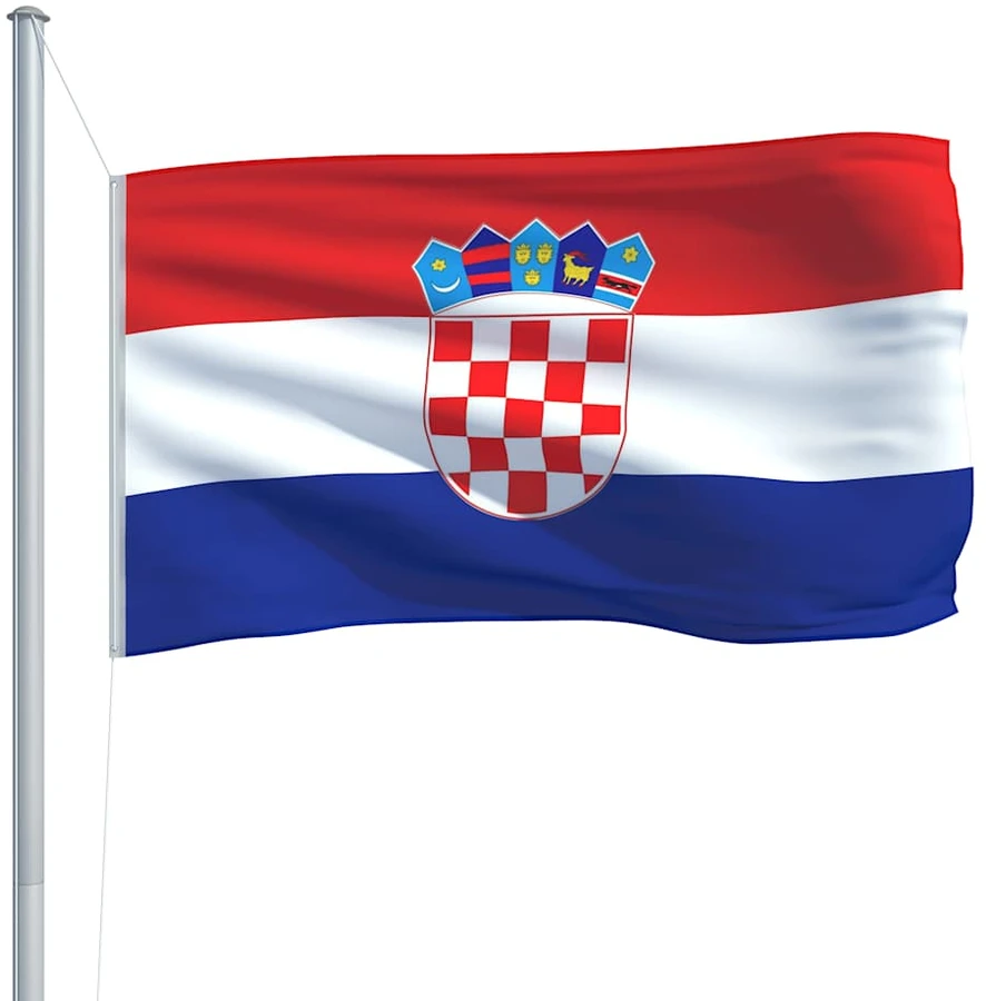 Kroatijos vėliava, 90x150cm