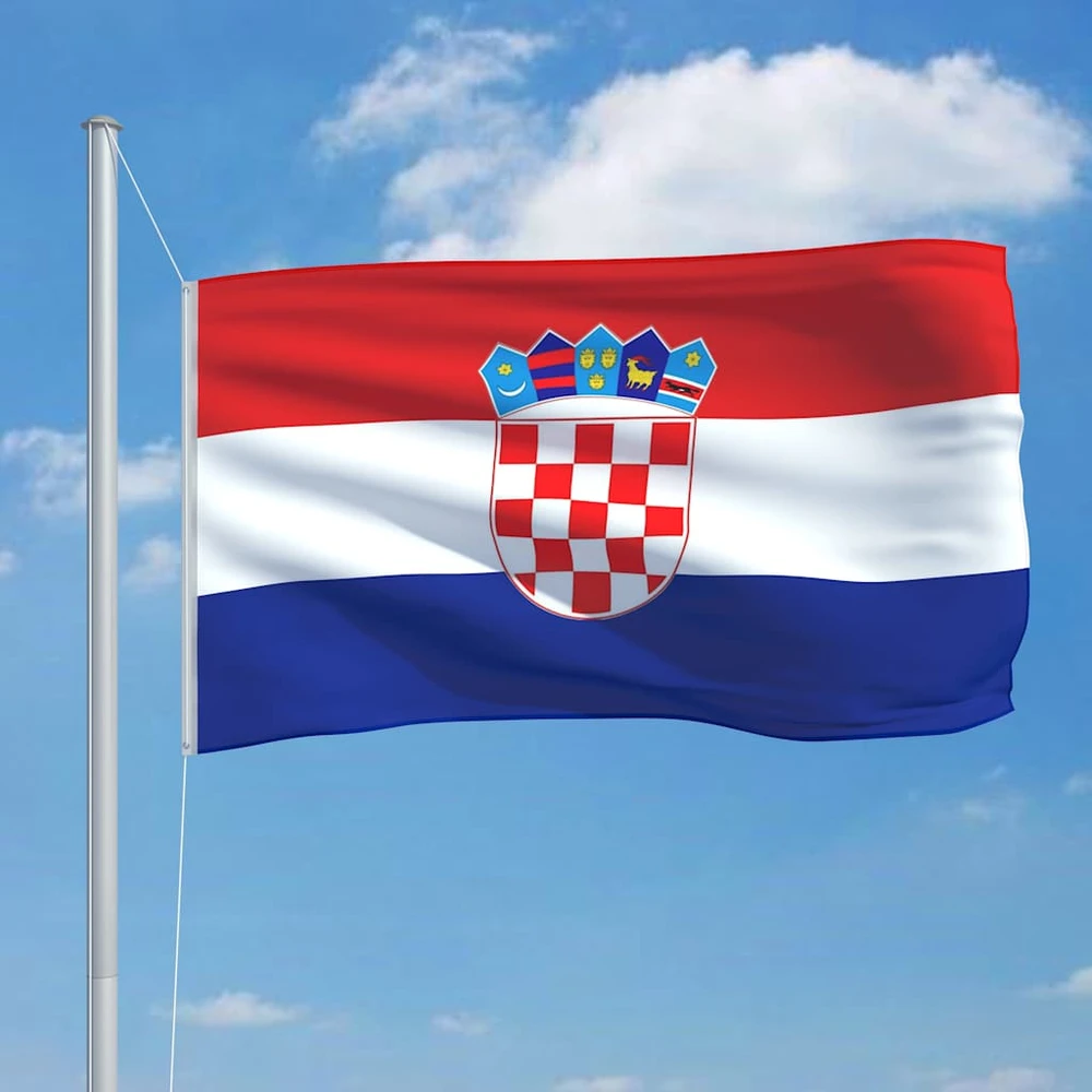 Kroatijos vėliava, 90x150cm