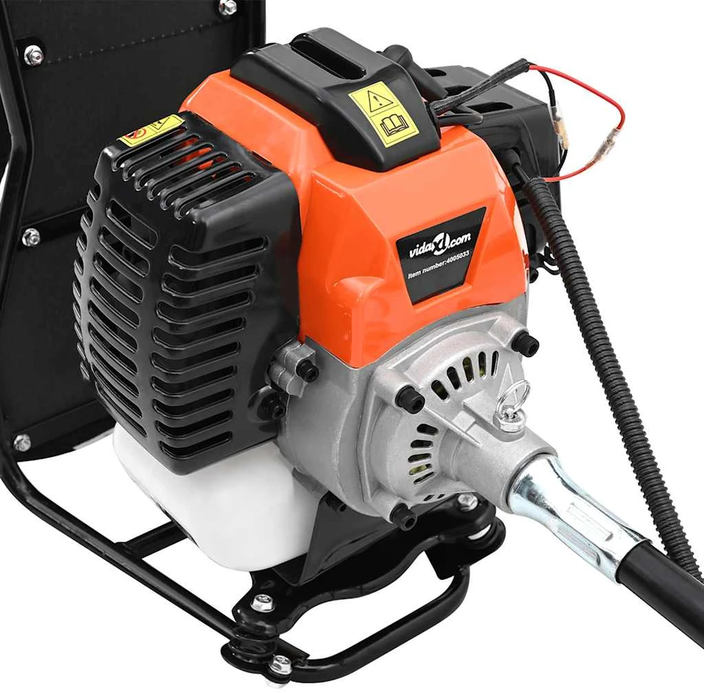 Krūmapjovė su kuprine, oranžinis dizainas, 52 cc, 1,45 kW