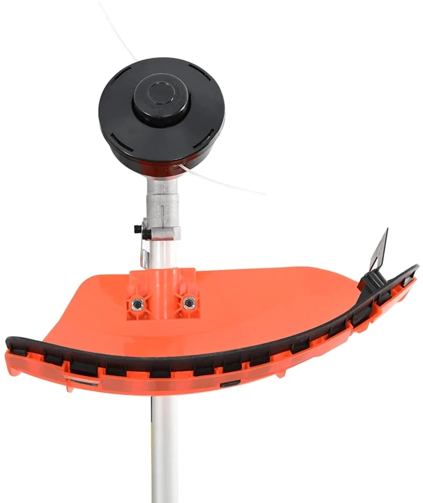 Krūmapjovė su kuprine, oranžinis dizainas, 52 cc, 1,45 kW