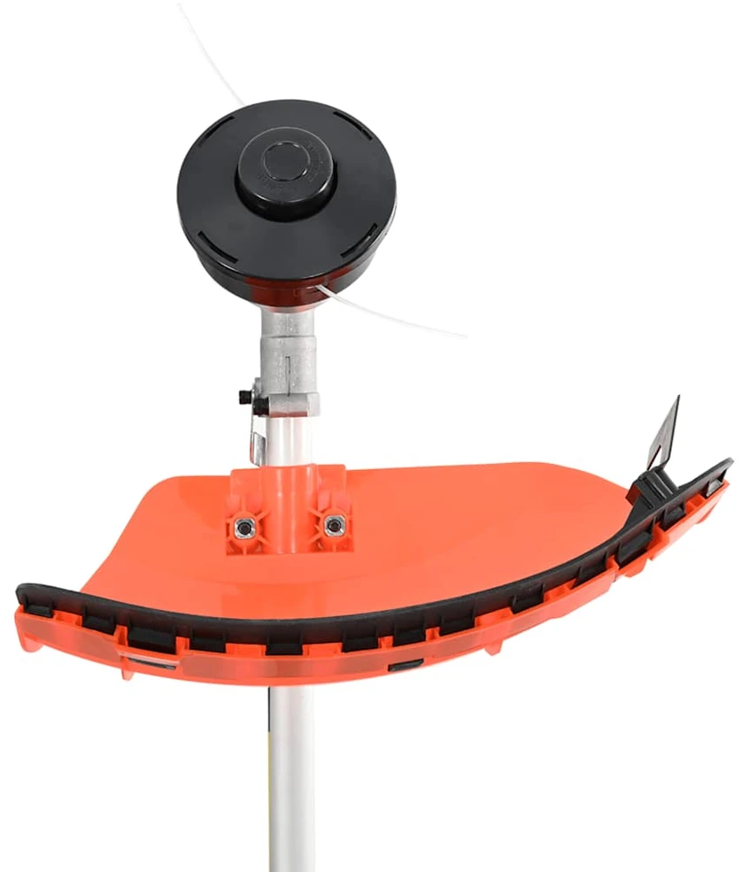 Krūmapjovė su kuprine, oranžinis dizainas, 52 cc, 1,45 kW