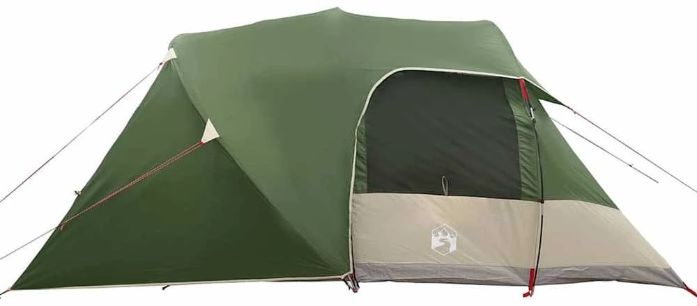 Dome palapinė 4 asmenims su stogu Žalia 455 x 252 x 178 cm