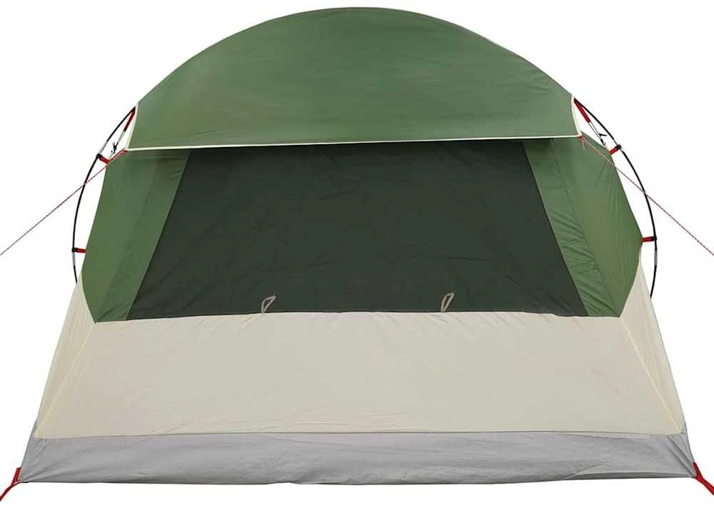Dome palapinė 4 asmenims su stogu Žalia 455 x 252 x 178 cm