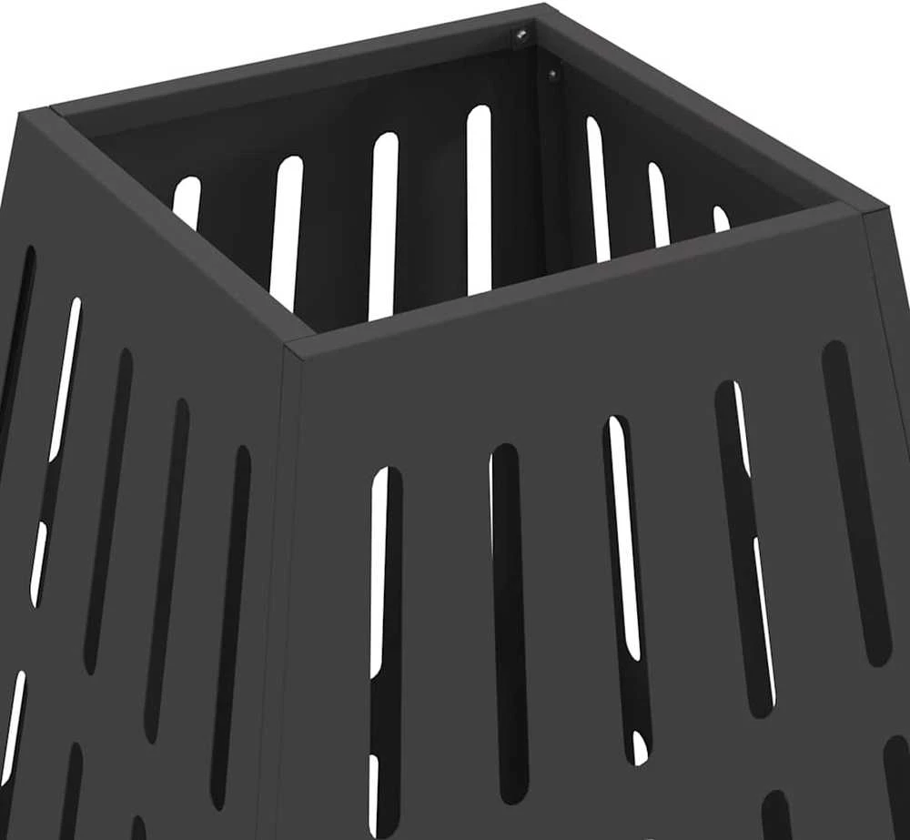 Ugnies dubuo Juoda Atmosferos poveikiui atsparus plienas