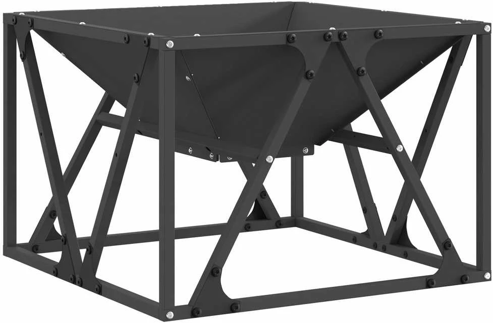 Ugnies dubuo Juoda Atmosferos poveikiui atsparus plienas