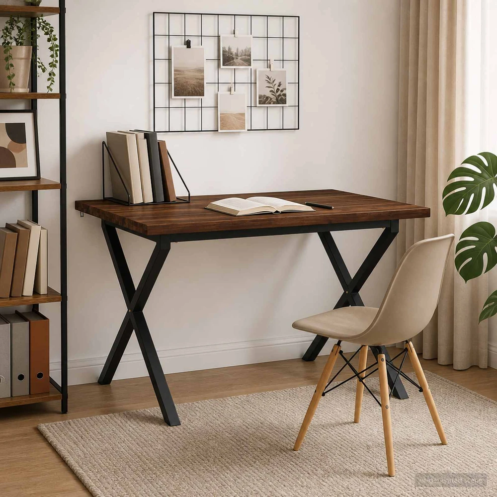 Kvadratinis valgomojo stalas 120 x 70 x 75 cm