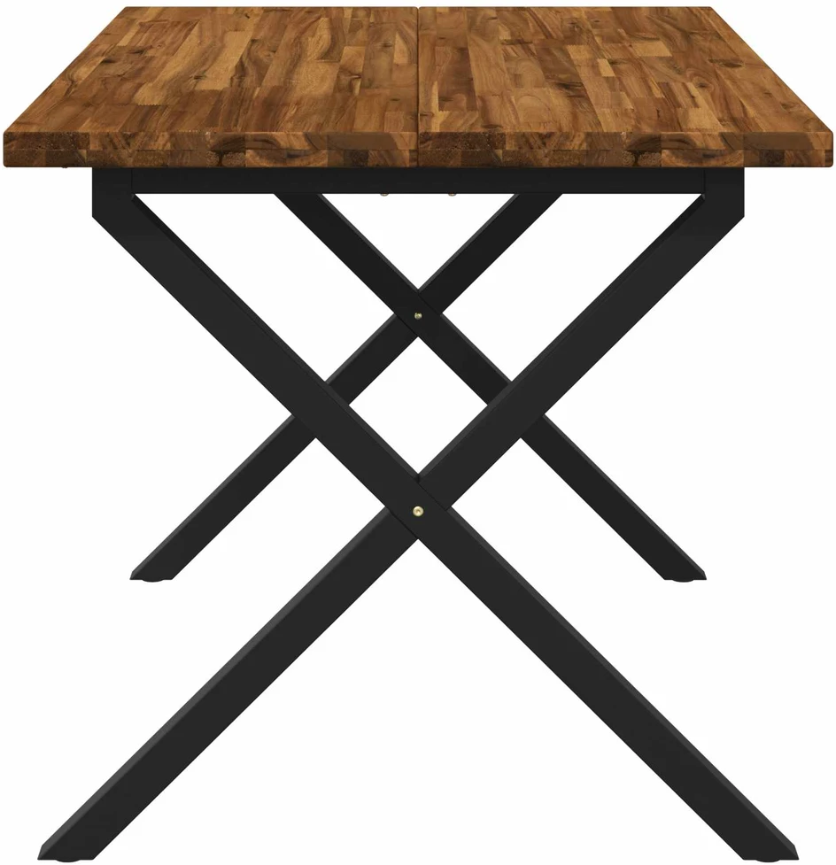 Kvadratinis valgomojo stalas 120 x 70 x 75 cm