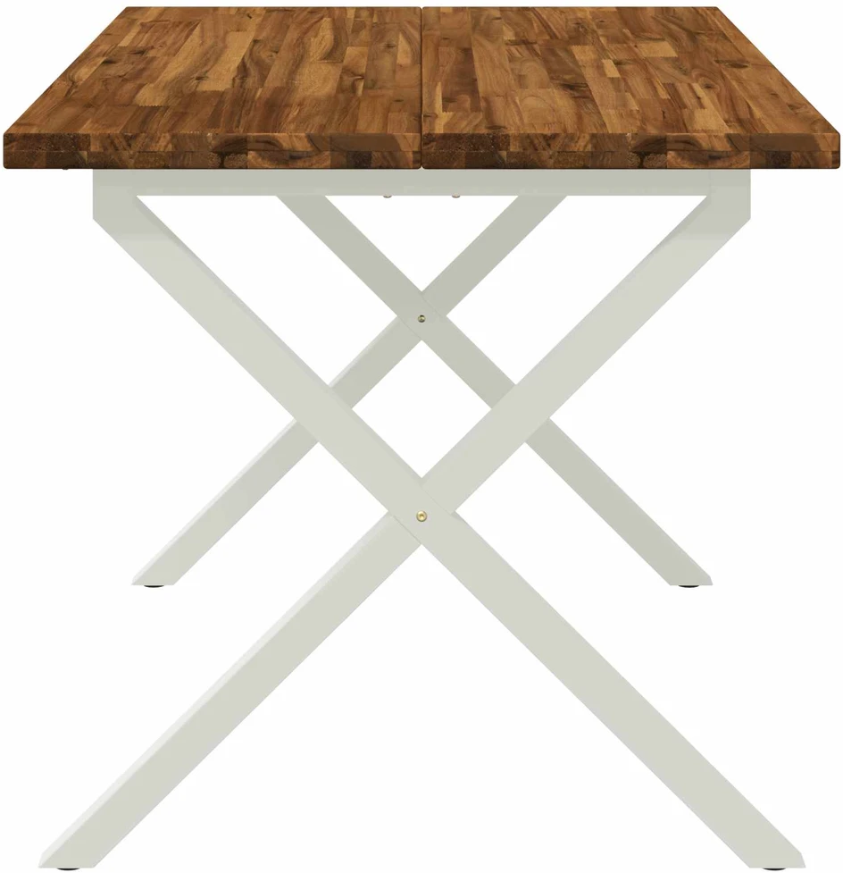Kvadratinis valgomojo stalas 120 x 70 x 75 cm