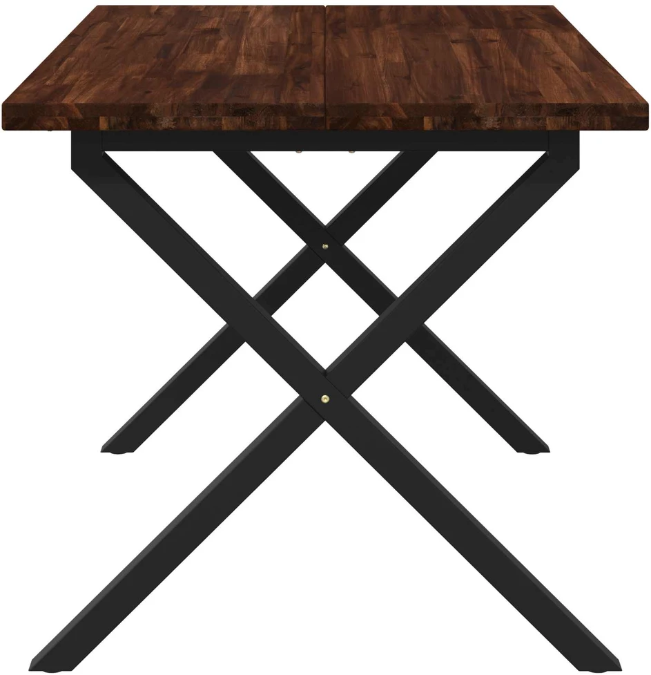 Kvadratinis valgomojo stalas 120 x 70 x 75 cm