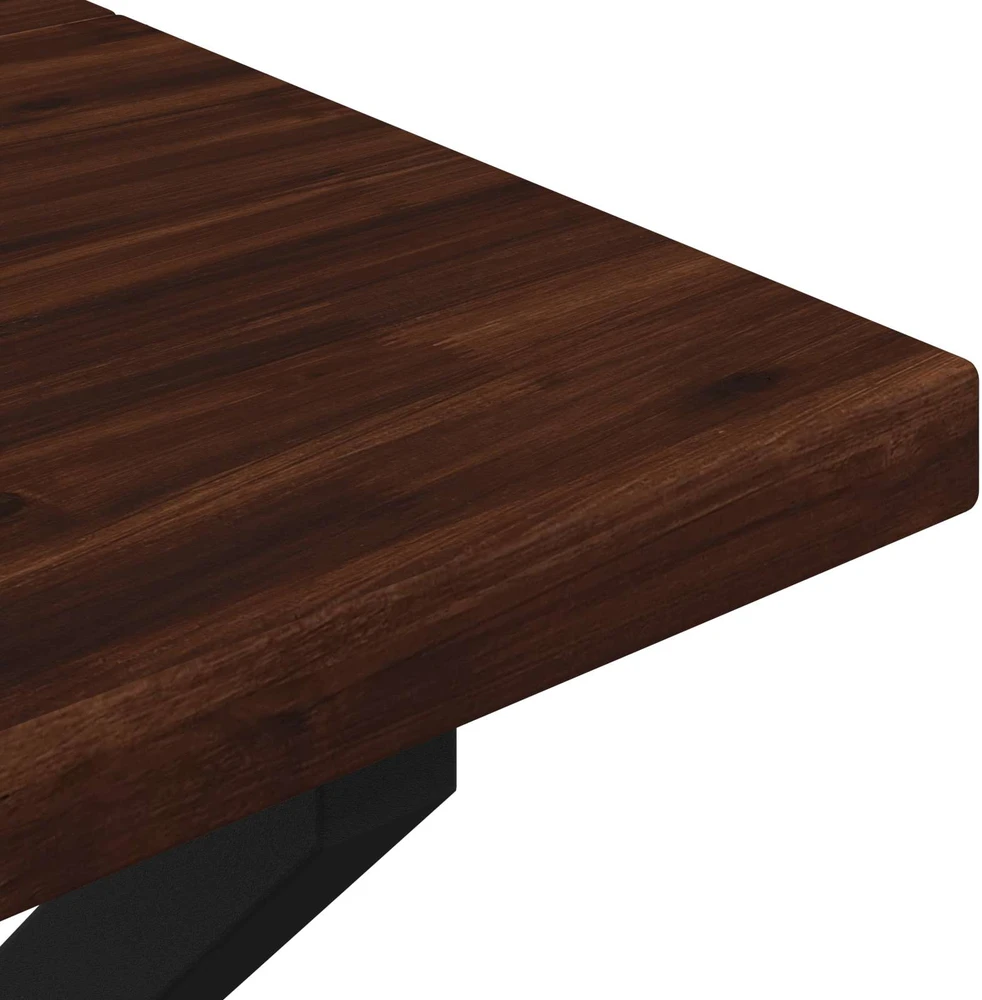 Kvadratinis valgomojo stalas 120 x 70 x 75 cm