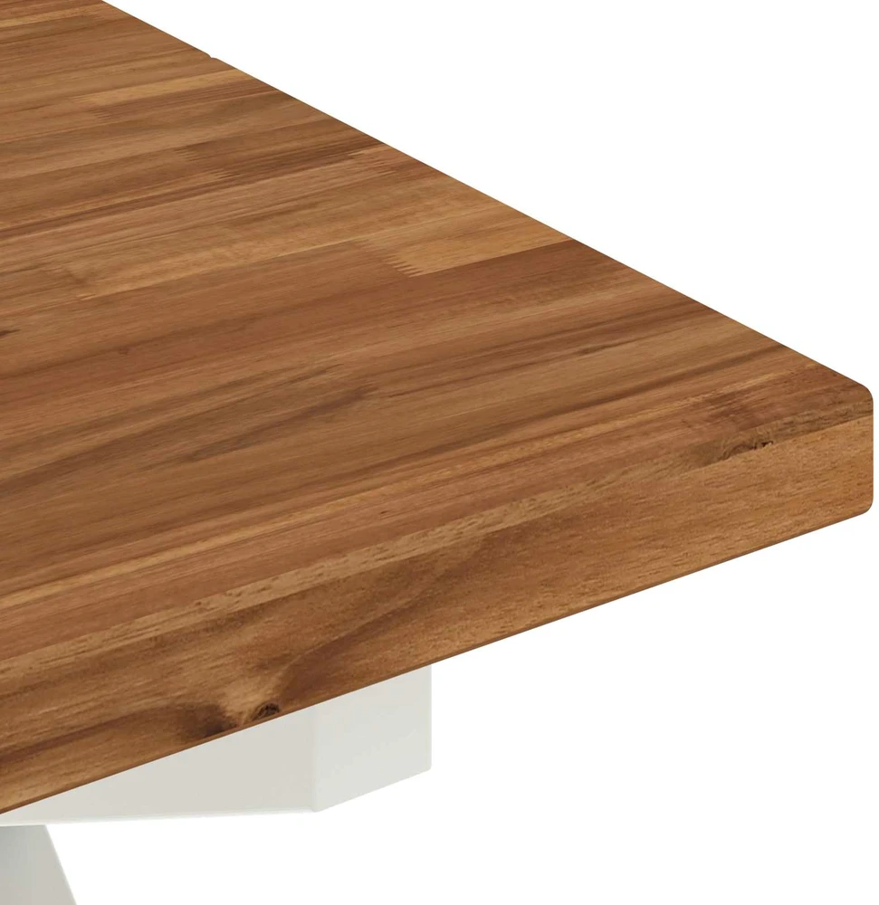 Kvadratinis valgomojo stalas 120 x 90 x 75 cm