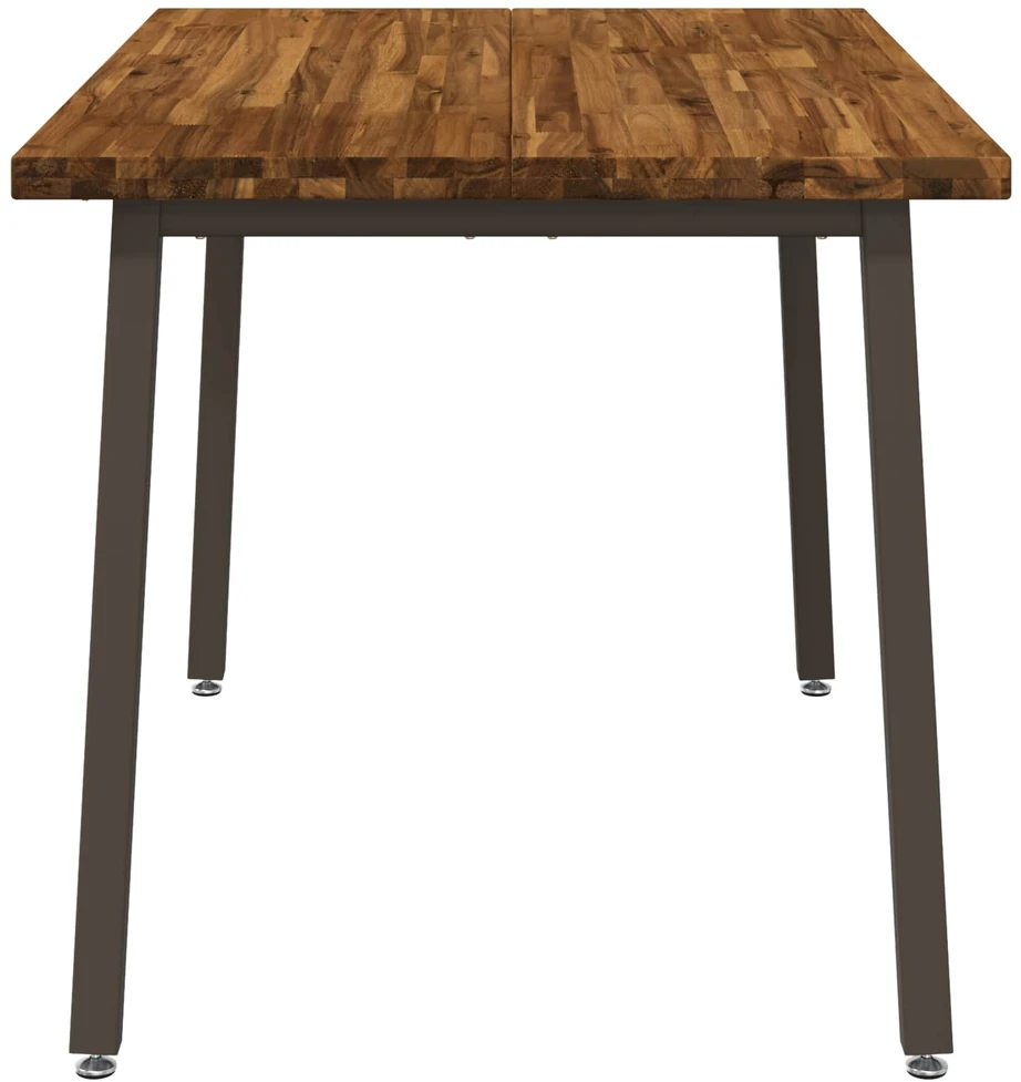 Kvadratinis valgomojo stalas 120 x 90 x 75 cm