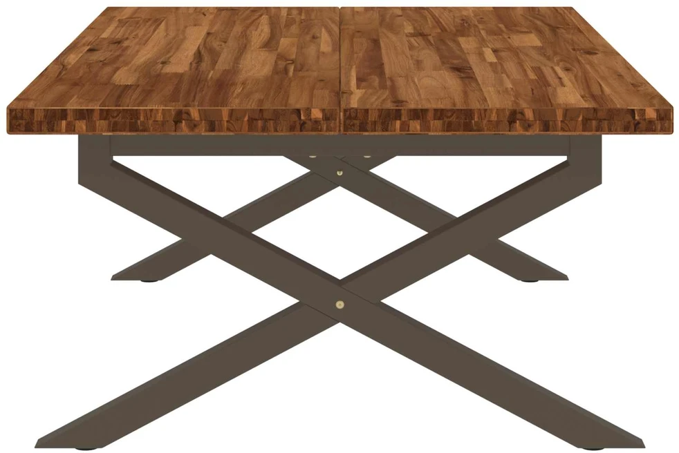 Kvadratinis valgomojo stalas 120 x 90 x 75 cm