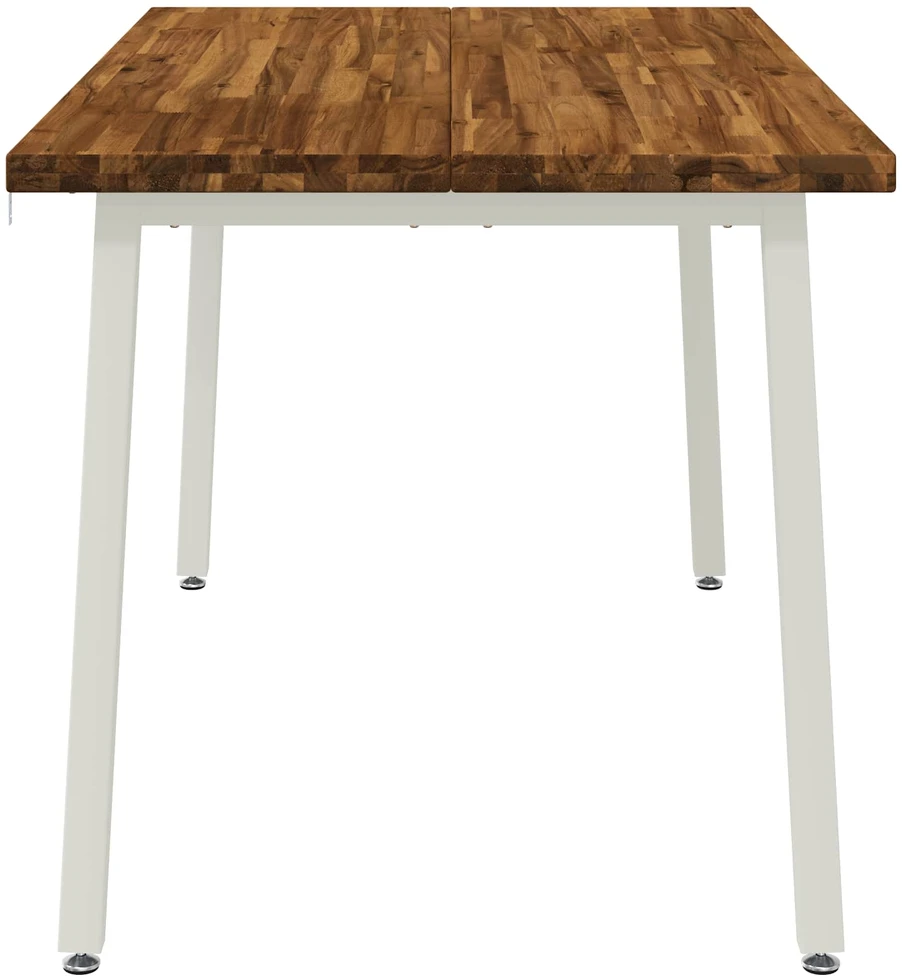 Kvadratinis valgomojo stalas 140 x 90 x 75 cm Natūrali