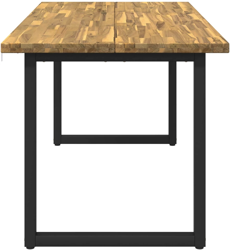 Kvadratinis valgomojo stalas 160 x 70 x 75 cm