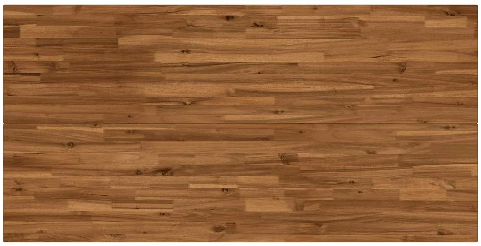 Kvadratinis valgomojo stalas 160 x 70 x 75 cm Natūrali