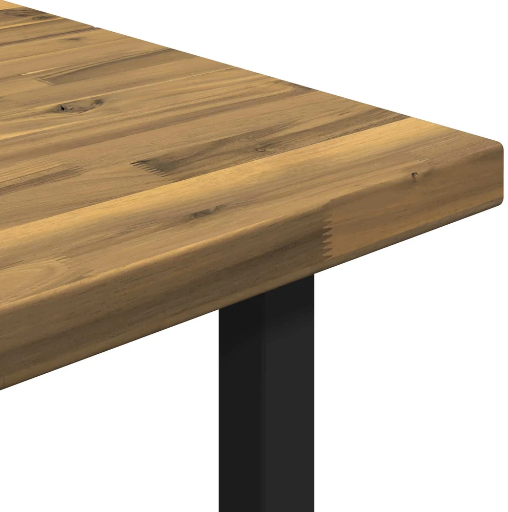 Kvadratinis valgomojo stalas 160 x 70 x 75 cm