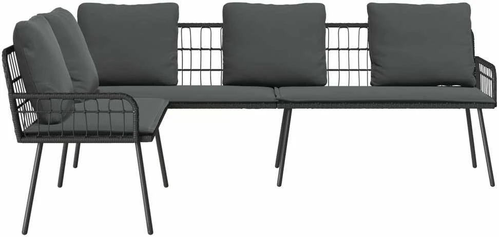 Sofa 5-Vietų skaičius Antracitas Plienas