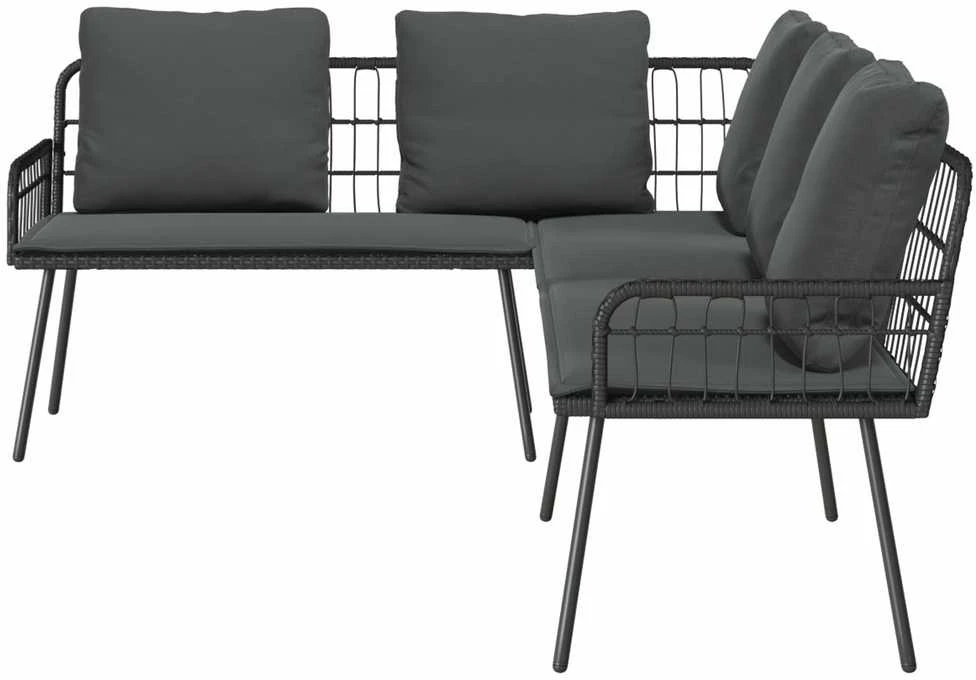 Sofa 5-Vietų skaičius Antracitas Plienas