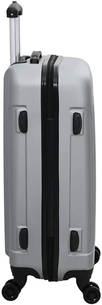 Lagaminas 3 vnt. Sidabrinė 50 x 31 x 78 cm ABS plastikas