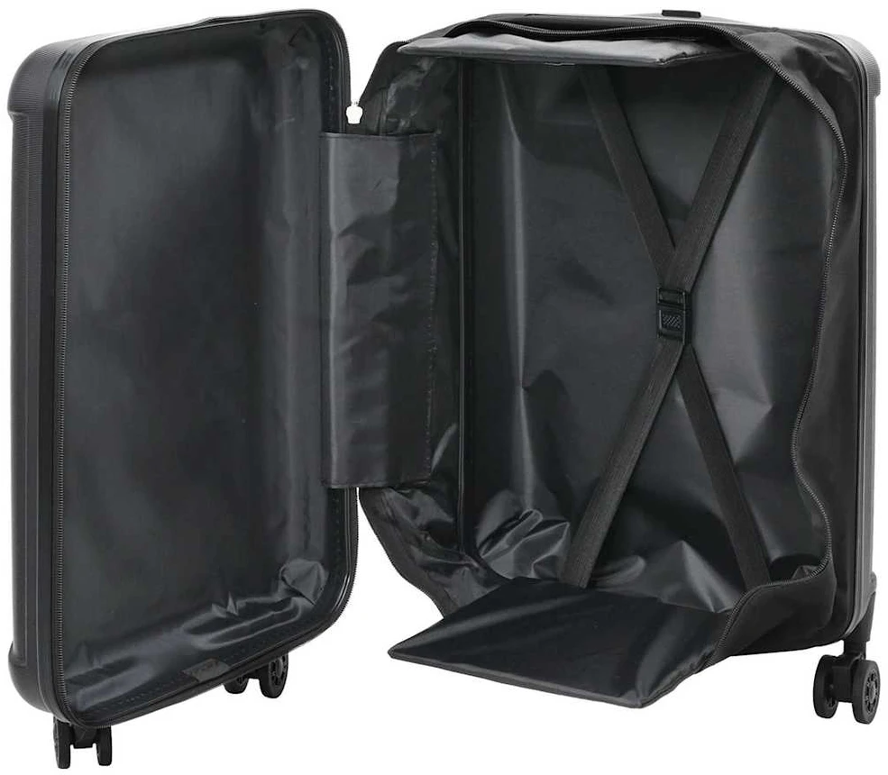 Lagaminas su užraktu Juoda 34 x 23 x 55.5 cm ABS plastikas