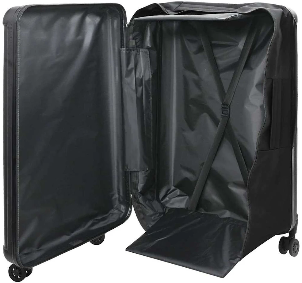 Lagaminas su užraktu Juoda 50 x 30 x 76 cm ABS plastikas