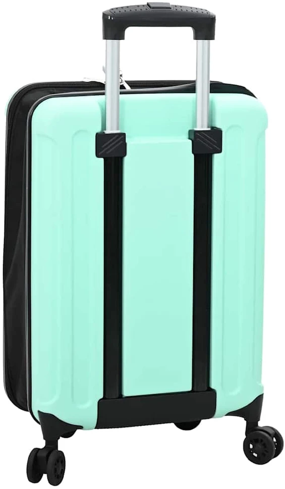 Kelioninis Lagaminas su užraktu Mėtų žalia 34 x 23 x 55.5 cm ABS plastikas
