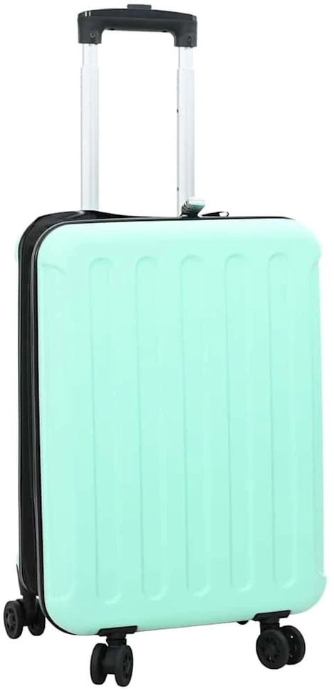 Kelioninis Lagaminas su užraktu Mėtų žalia 34 x 23 x 55.5 cm ABS plastikas