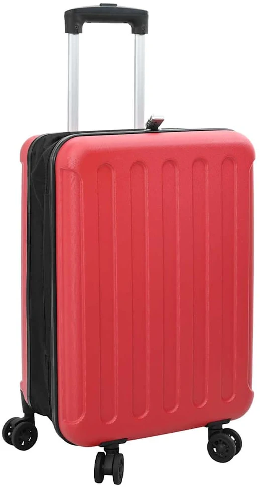 Lagaminas su užraktu Raudona 43 x 27 x 66 cm ABS plastikas