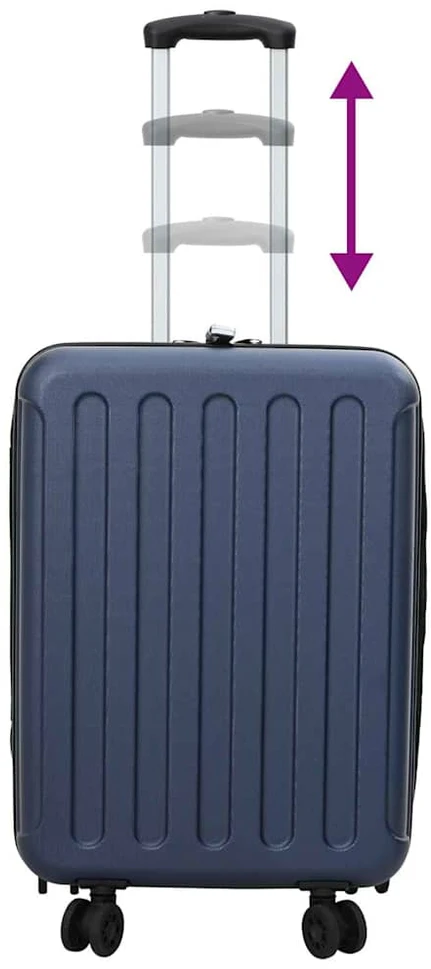 Kelioninis Lagaminas Tamsi mėlyna 34 x 23 x 55.5 cm ABS plastikas