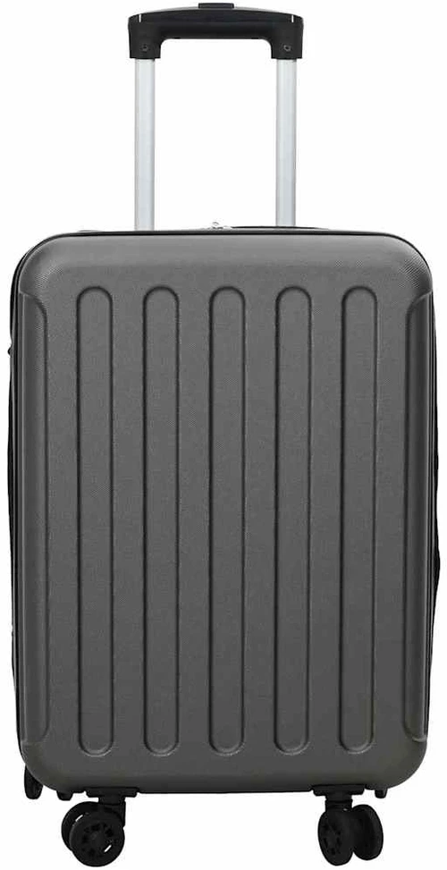 Kelioninis Lagaminas Tamsiai pilka 34 x 23 x 55.5 cm ABS plastikas
