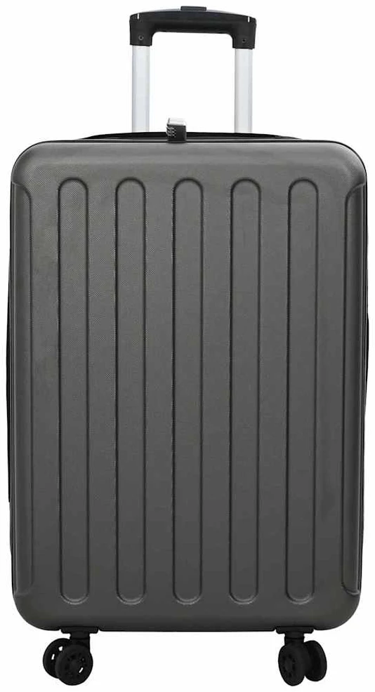 Lagaminas Tamsiai pilka 43 x 27 x 66 cm ABS plastikas